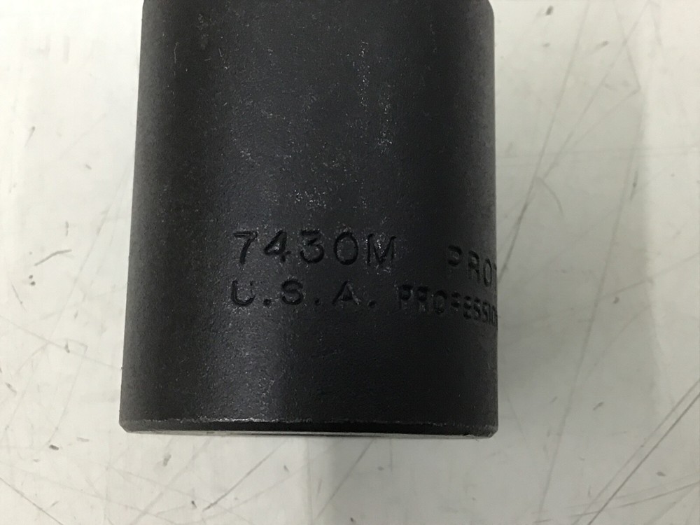 PROTO - J7430M Impact Socket: 1/2 in Drive Size, 30 mm Socket Size