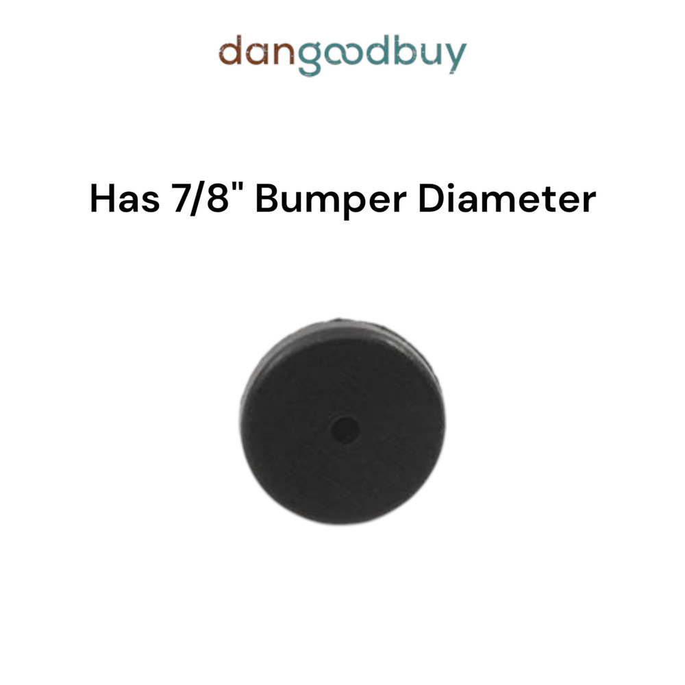 Rubber Pull-Through Bumper 7/8" Diameter for 1/8" Hole & 1/8" Panel - dangoodbuy