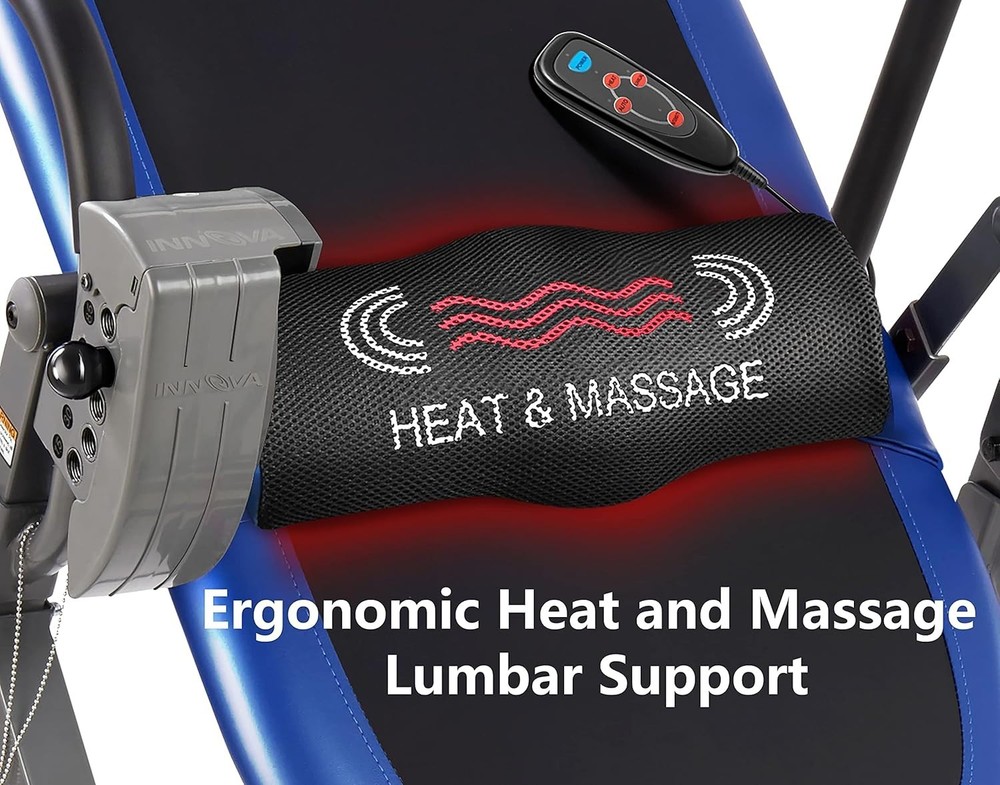 Advanced Heat & Massage Inversion Table for Pain Relief & Relaxation