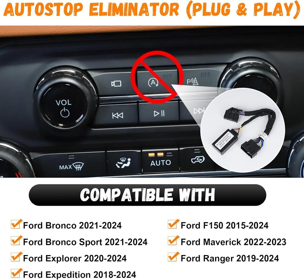 Auto Start Stop Eliminator Fit for fit ford