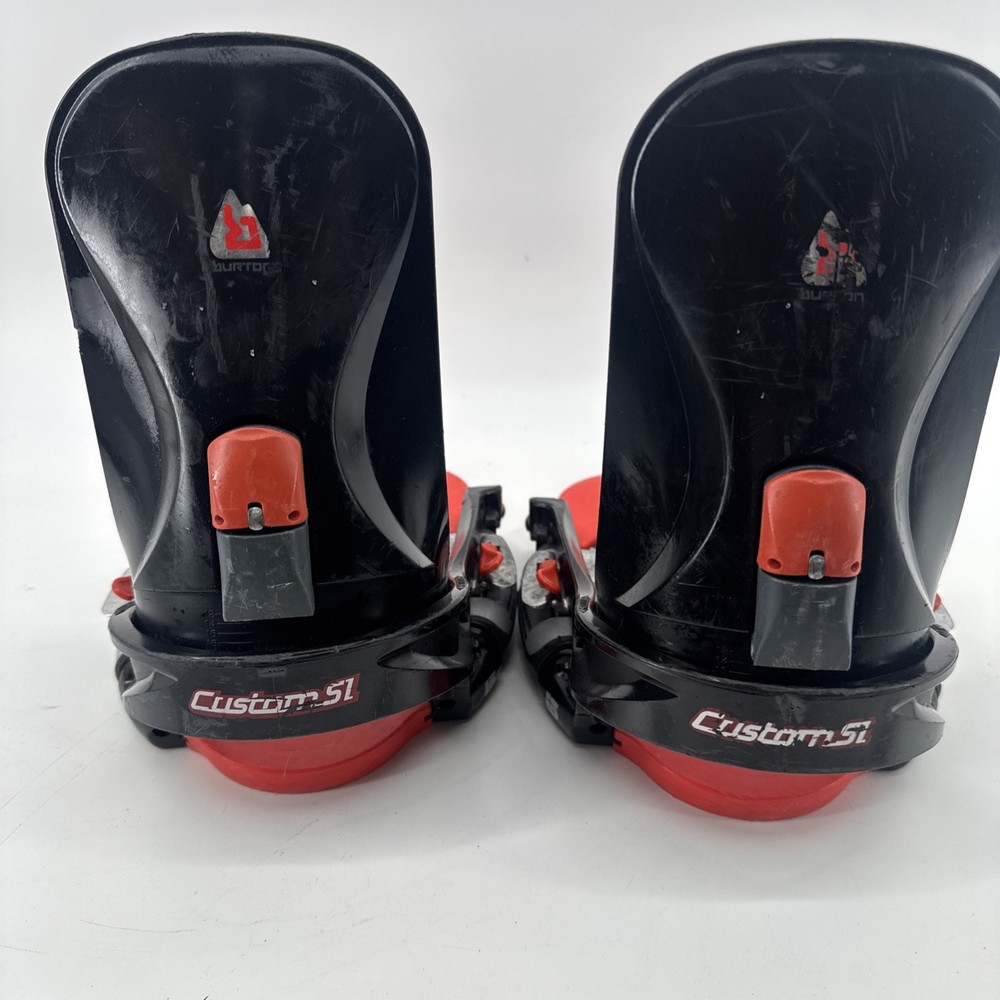 Burton Custom SI Snowboard Step in Bindings Size Medium US 8-10 READ