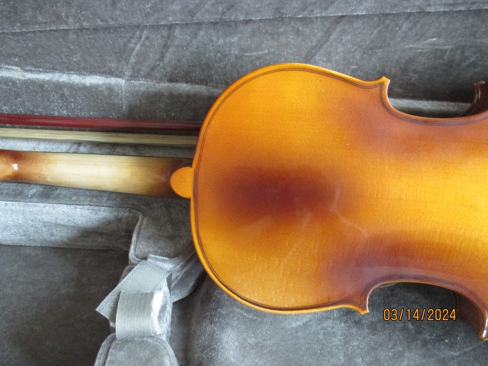 Violin with case and bow, 4/4, C. Eastar brand