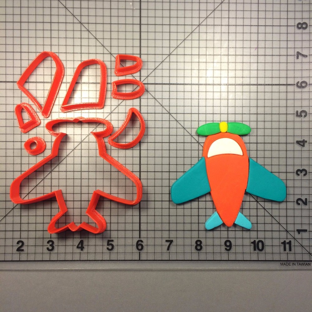 Airplane 106 Cookie Cutter Set