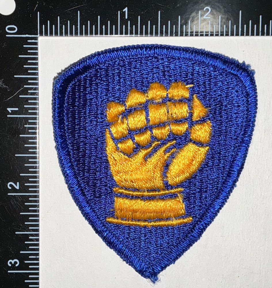 Cold War US Army 46th Infantry Division Merrowed Edge Michigan Guard Patch