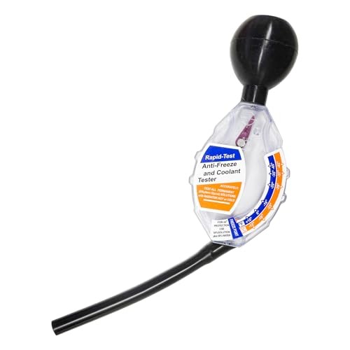 Coolant Tester Accessory, Dial Type Anti-Freeze Hydrometer Car Battery Liquid