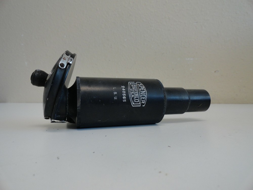 Vintage Spencer Buffalo Microscope Turret and Attachment