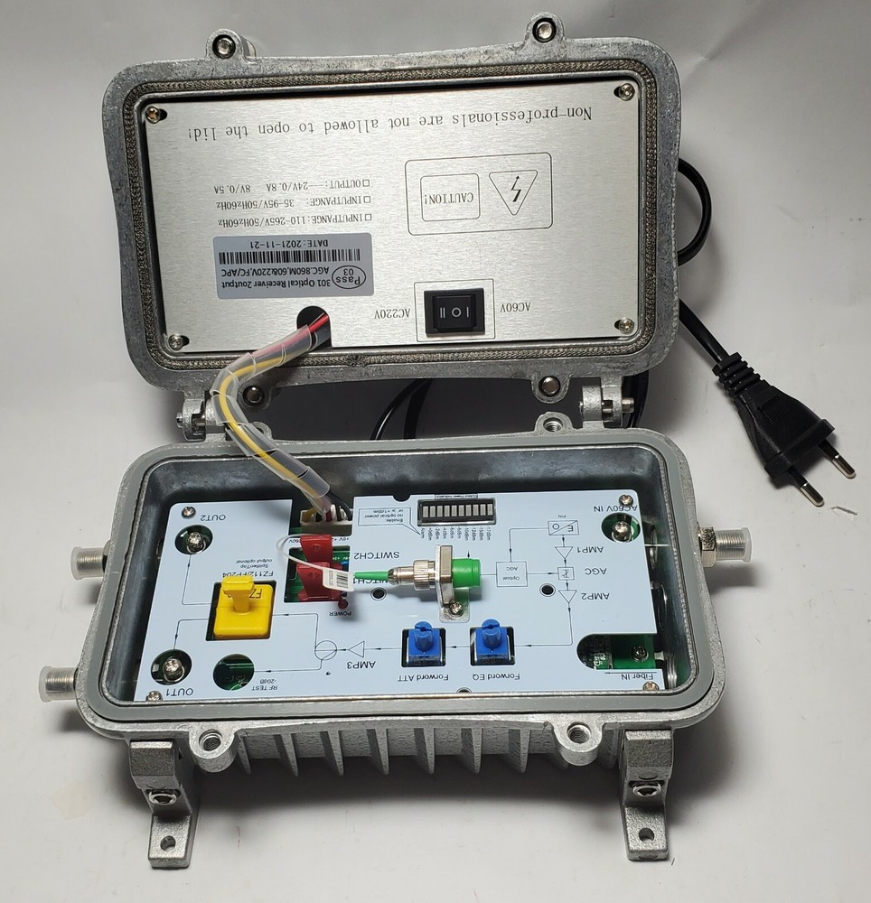TWO WAY OPTICAL RECEIVER OR301N-A60&220V-860