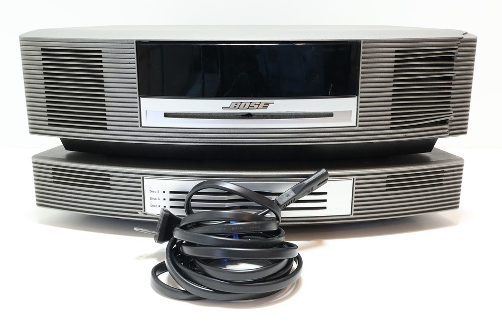 Bose Wave Music System AM FM CD Player AWRCC1 w/ Multi-CD Changer Accessory