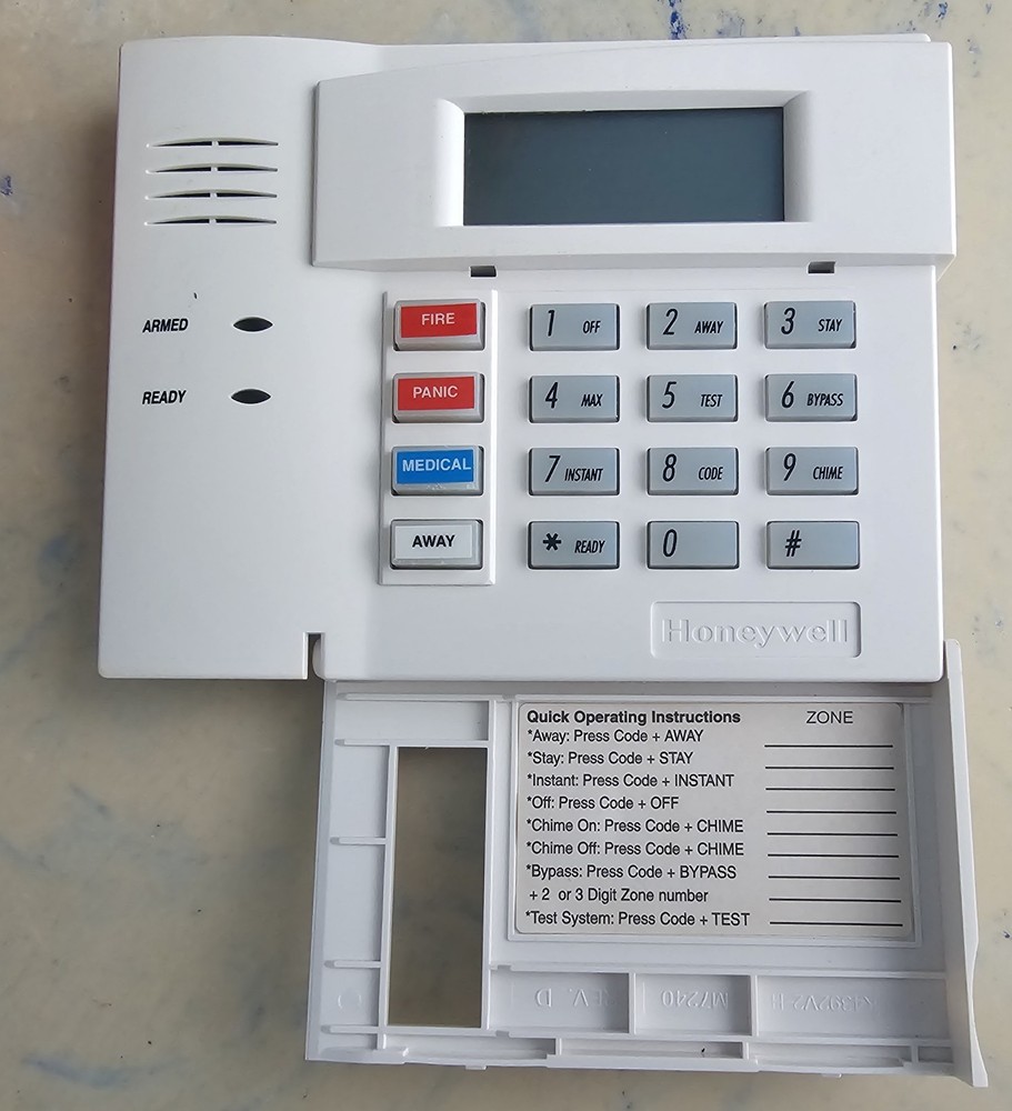 Honeywell 6150 Fixed English Keypad with Function Buttons