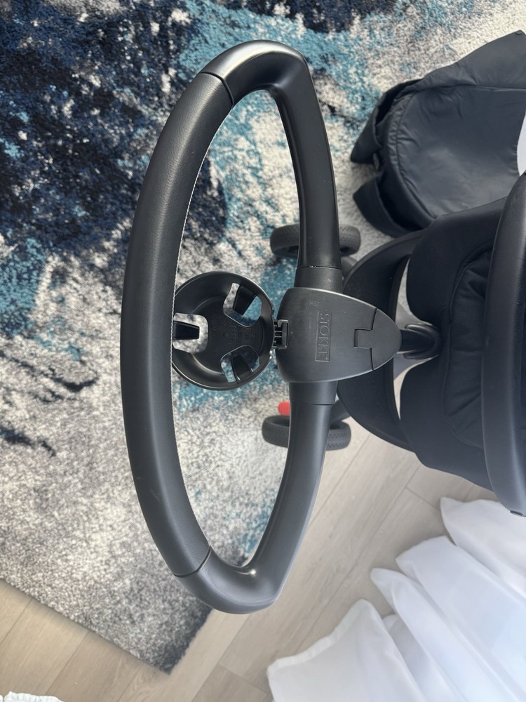 Stokke Xplory Black Modern Stroller Seat