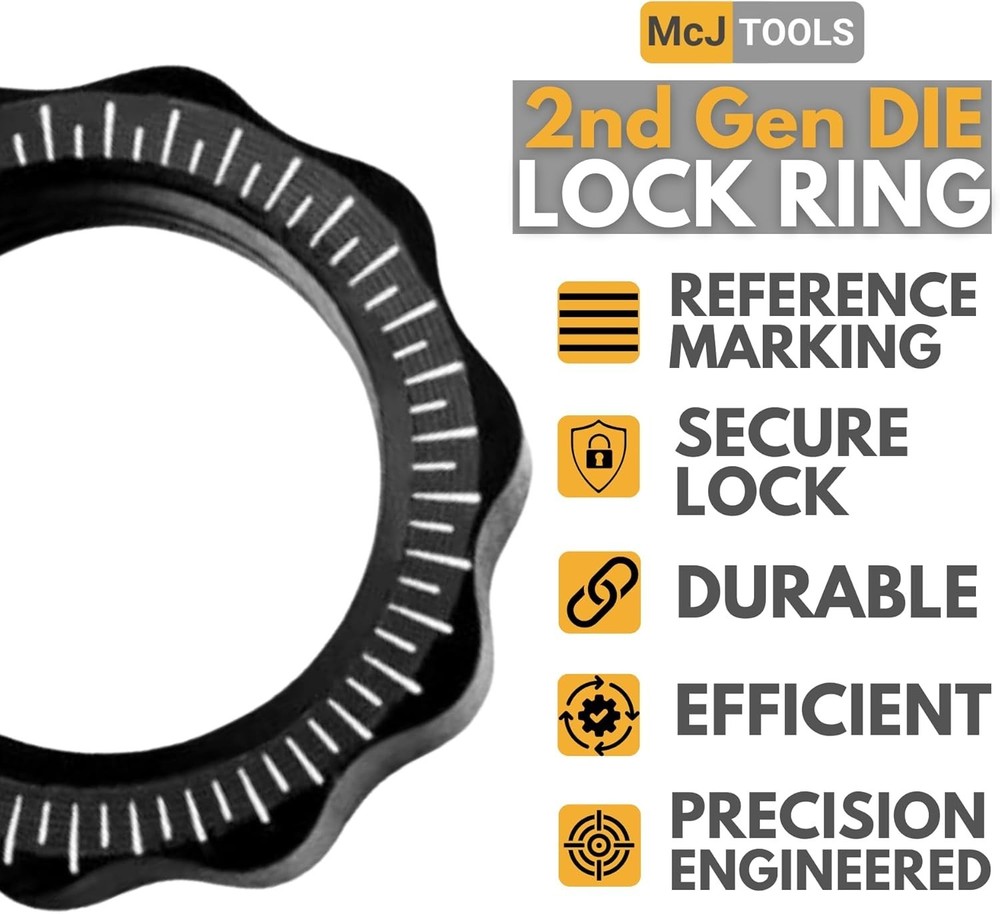 Reloading Die Lock Rings 2nd Gen 6pack