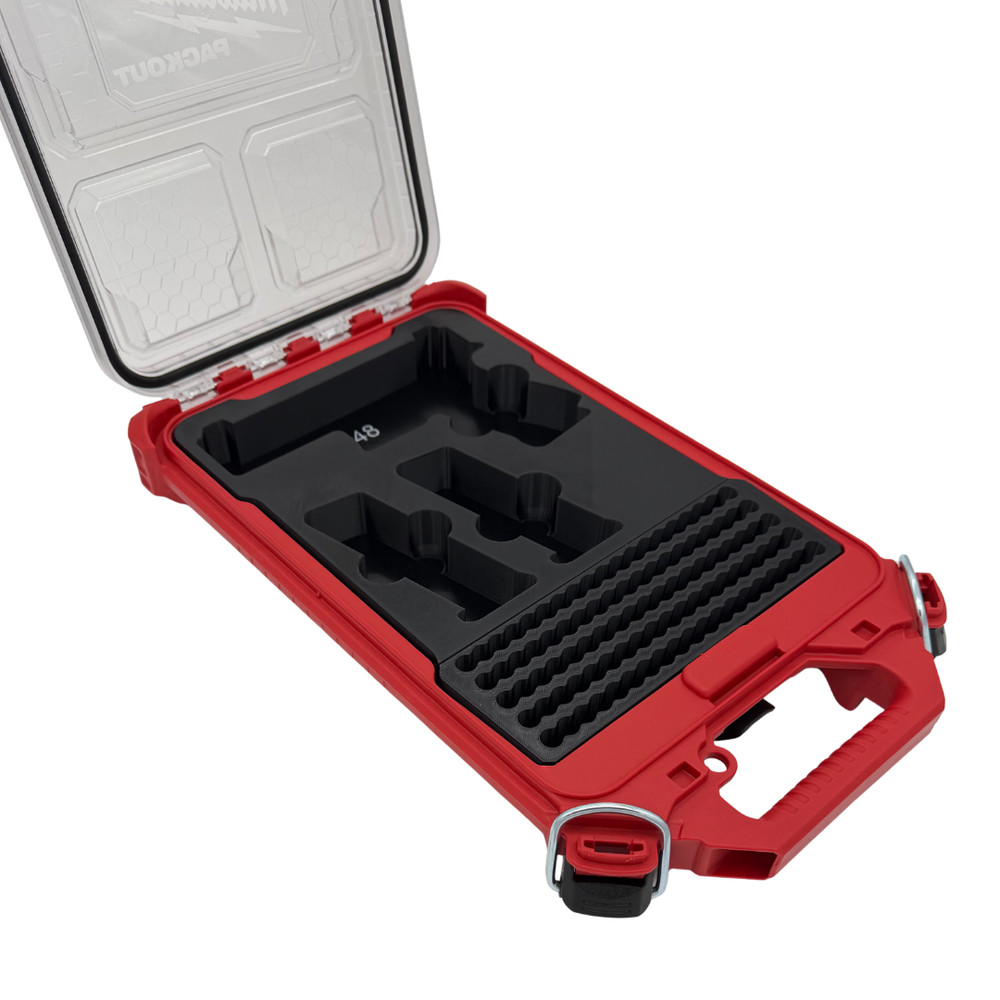 Glock 48 Insert for Milwaukee Packout – Holds 2 Mags + 95 Rounds