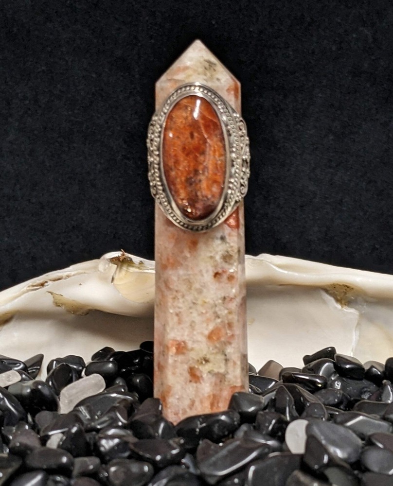 Mesmerizing Sunstone Joy Ring