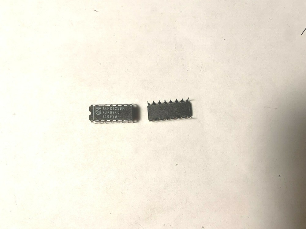 Philips 74HCT259N IC ADDRESSABLE LATCH 8BIT 16DIP.