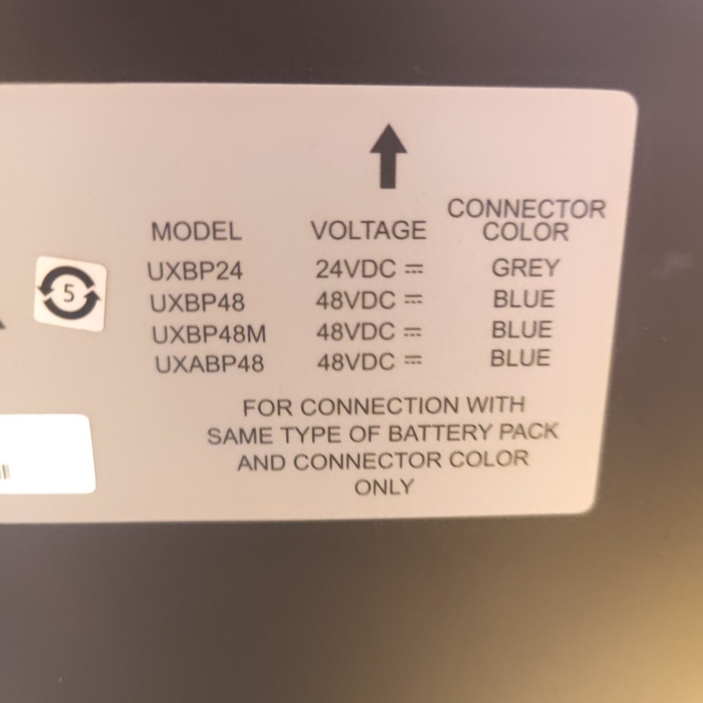 APC UXBP48 External Battery Back up Without Batteries