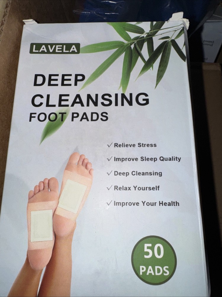 Lavela Deep Cleaning Foot Pads Pack 50