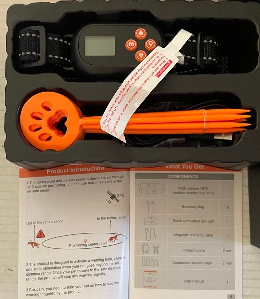 Wireless Dog Fence Collar Device