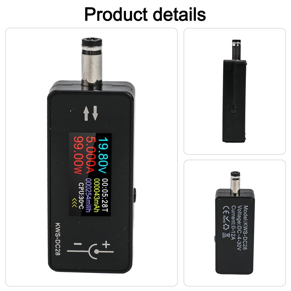 KWSDC28 Interface Tester Suitable for DC Devices Monitoring and Data Recording