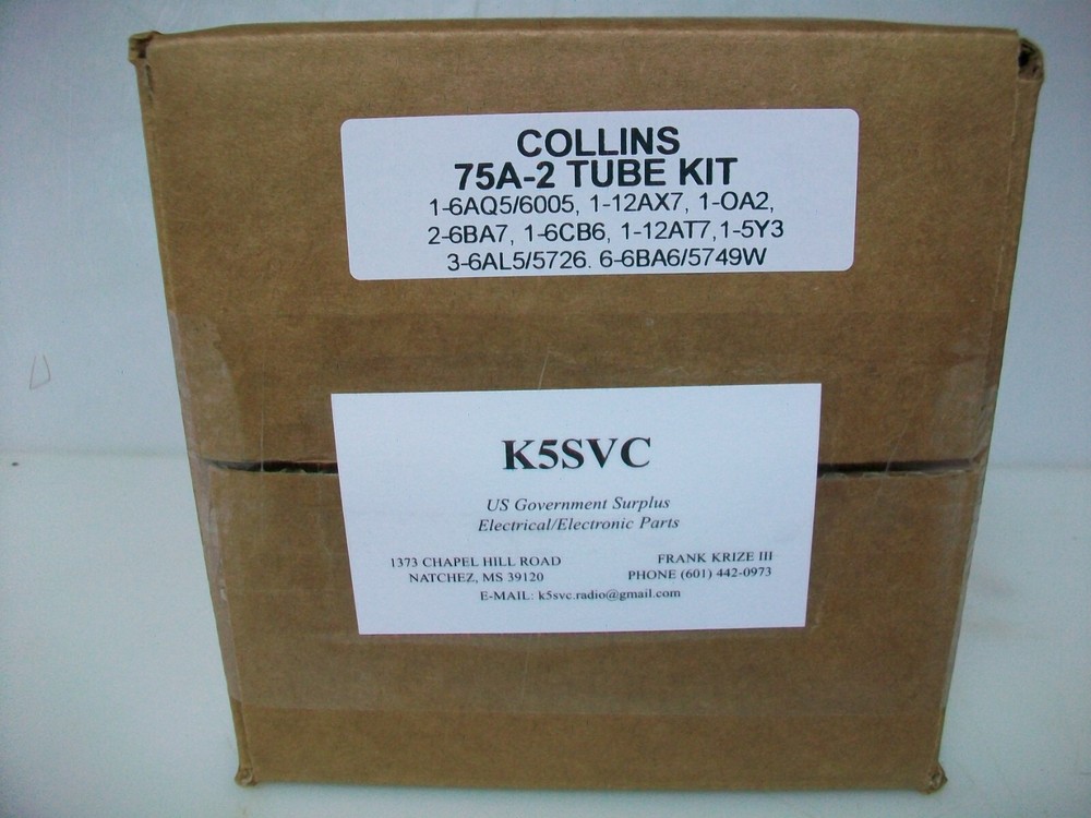 TUBE KIT FOR COLLINS 75A2
