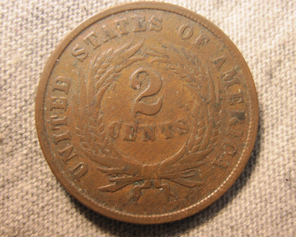 2 cent piece - Lrg Motto