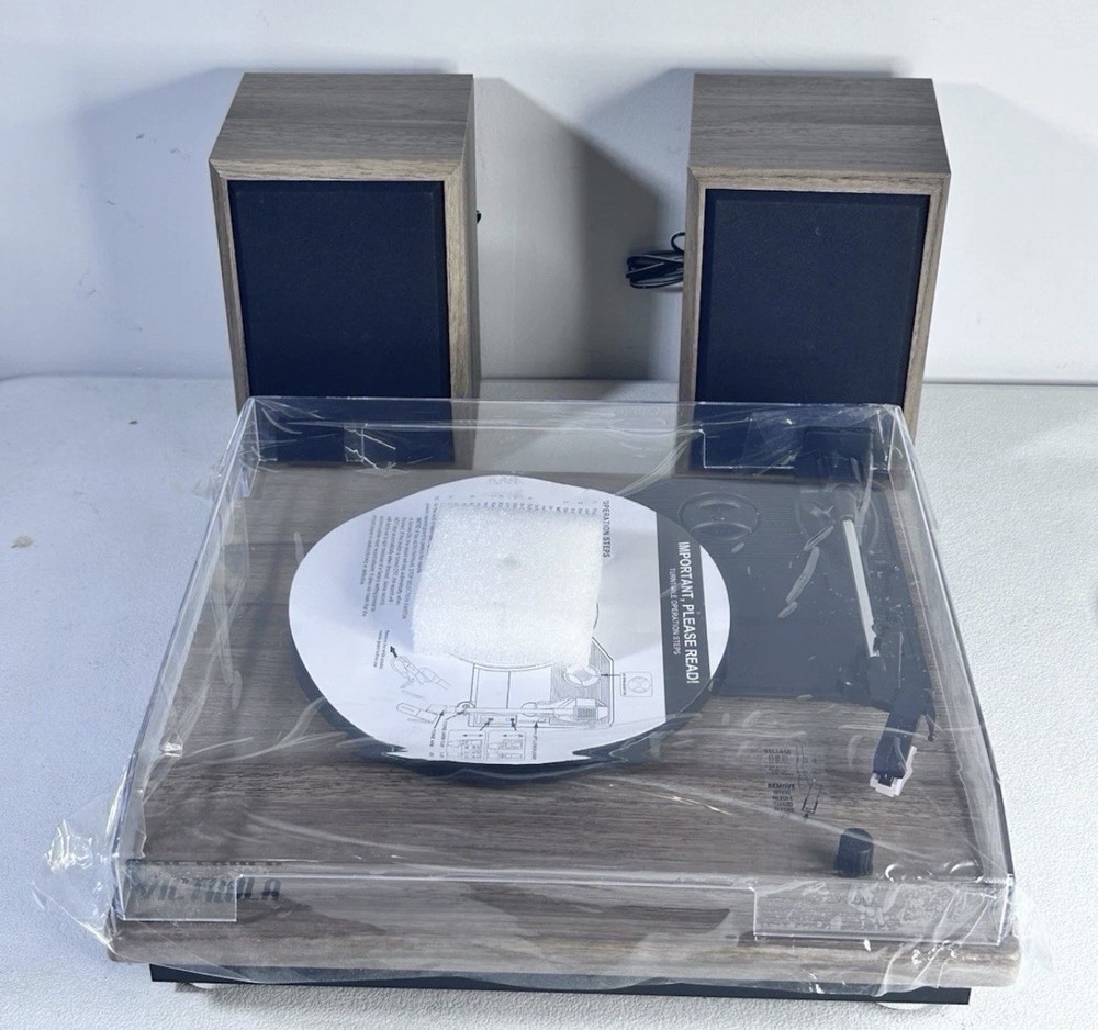 Victrola Montauk Bluetooth Turntable Vinyl Record Player System