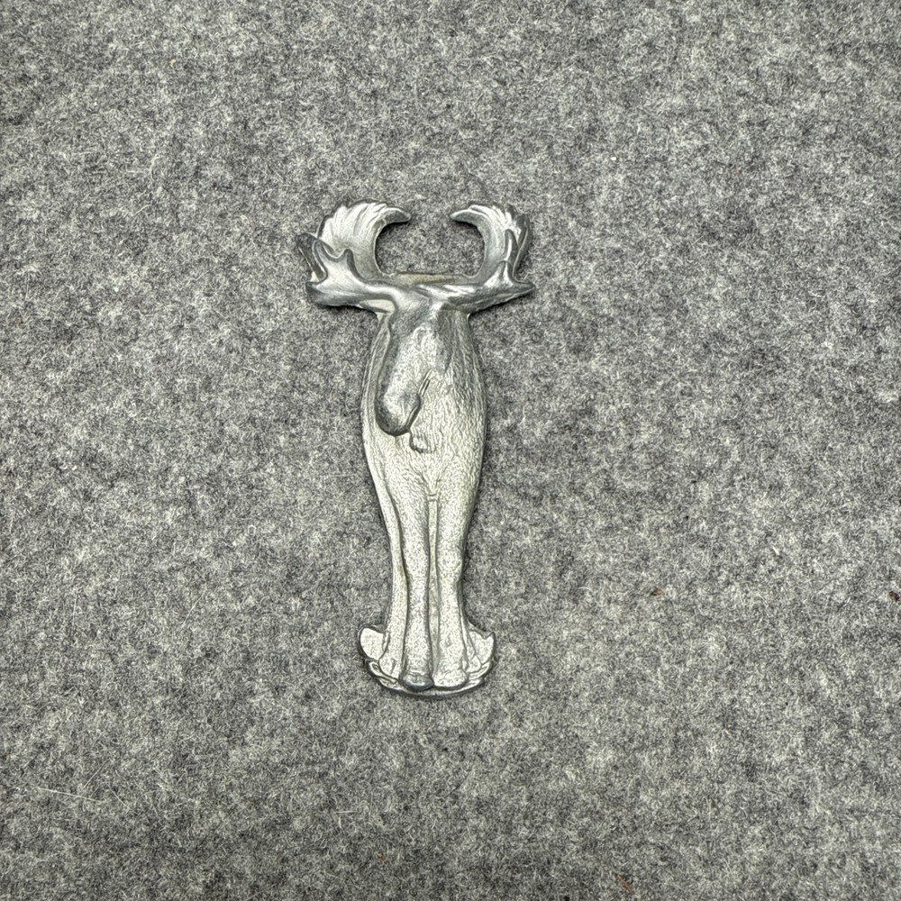 Vintage Solid Metal Moose Shaped Bottle Opener - Canada 4.5"