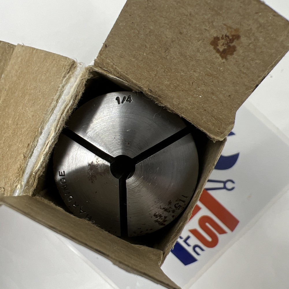 New HARDINGE 115 SMOOTH COLLET CHUCK 1/4”