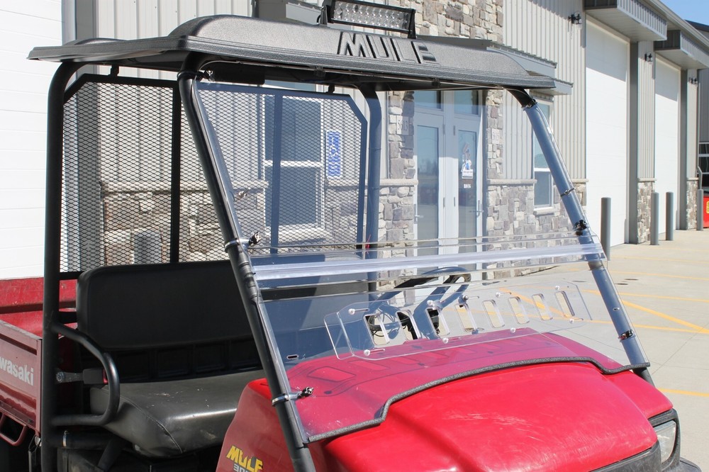 A&M KAWASAKI MULE 3000/3010 Folding Vented Windshield