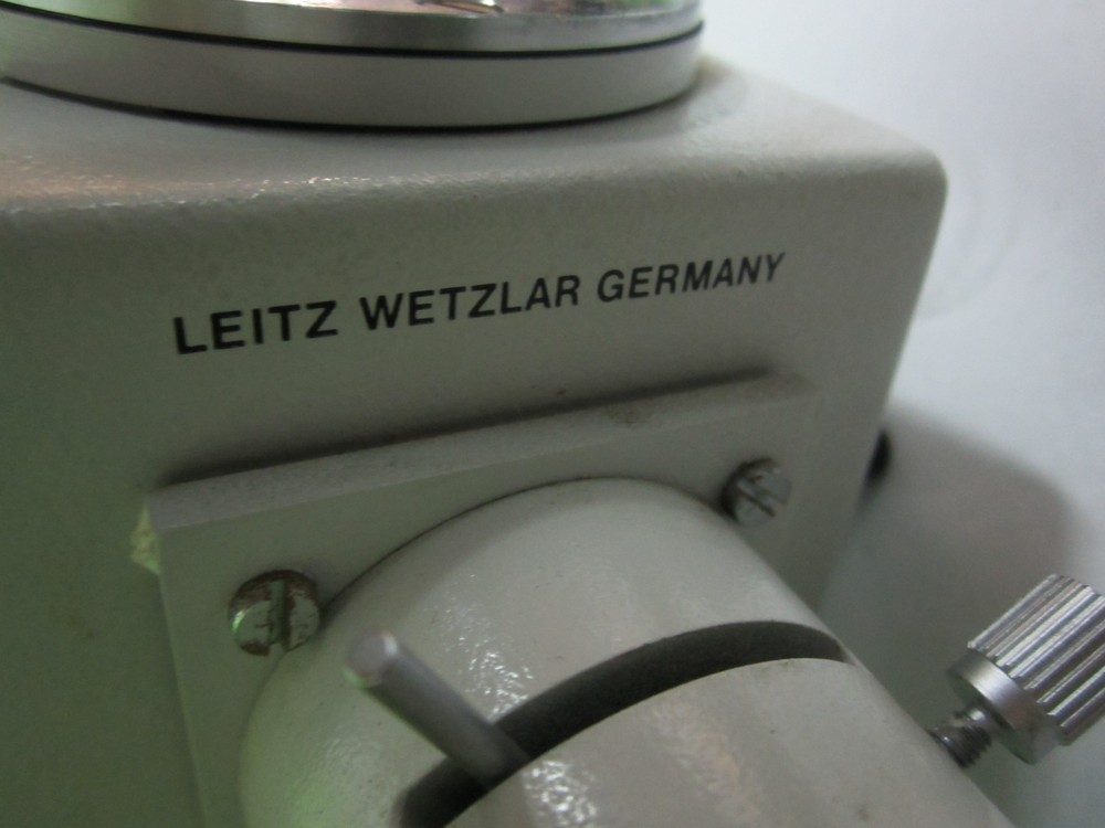 MICROSCOPE PART LEITZ PLOEMOPAK VERTICAL ILLUMINATOR OPTICS AS IS BIN#T2-01
