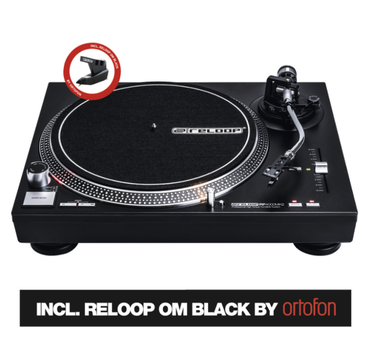 Reloop RP-4000 Mk2 High Torque Direct Drive Turntable