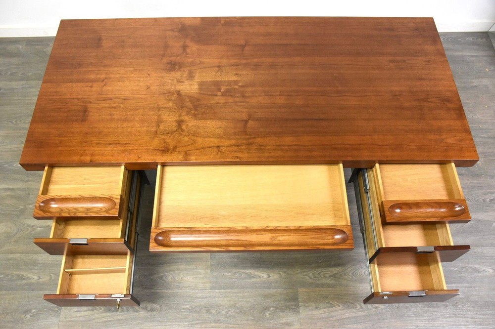 Roger Sprunger for Dunbar Walnut Executive Desk