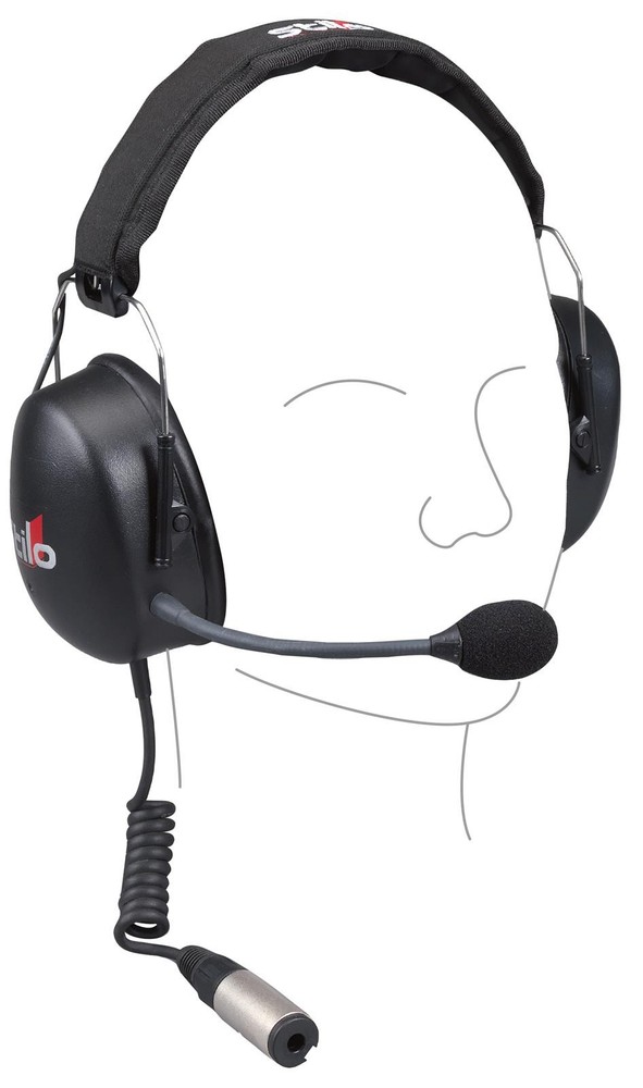 Stilo AD0110 Helmet Communication Kit Trophy Practice Headset