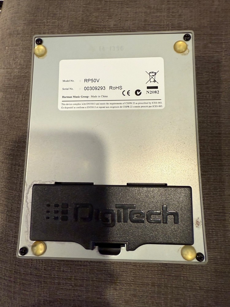 DigiTech RP50 Multi-Effect Modeling Guitar Processor Untested