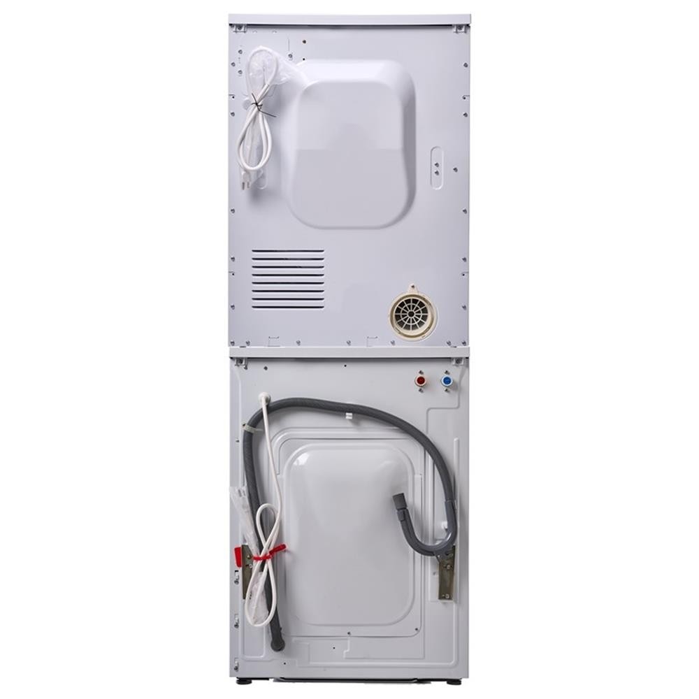 Pemberly Row ANTI CORROSION Stackable Compact Washer 1.6cf+Sensor Dryer