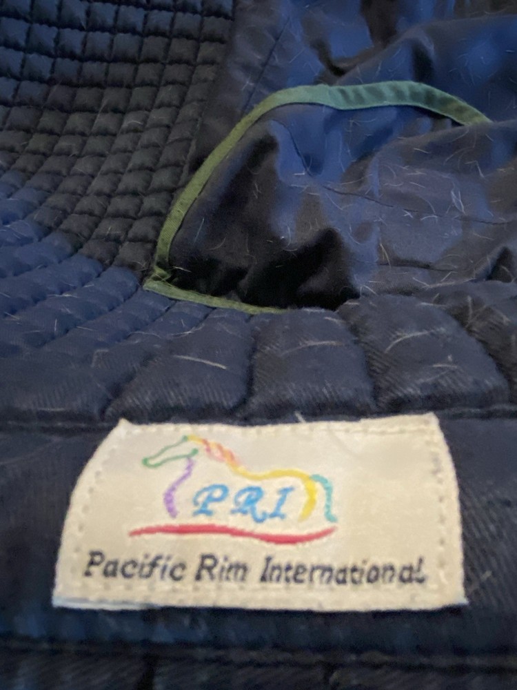 English Saddle Pad Blue For Trail