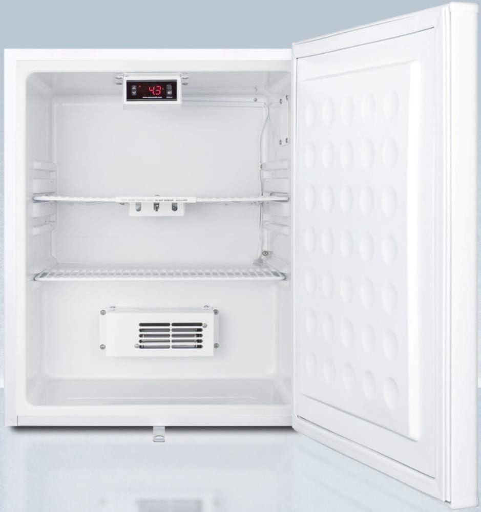 Compact Refrigerator - White Medical Mini Fridge, 2.4 Cu.Ft. Capacity- FF28LWHPR