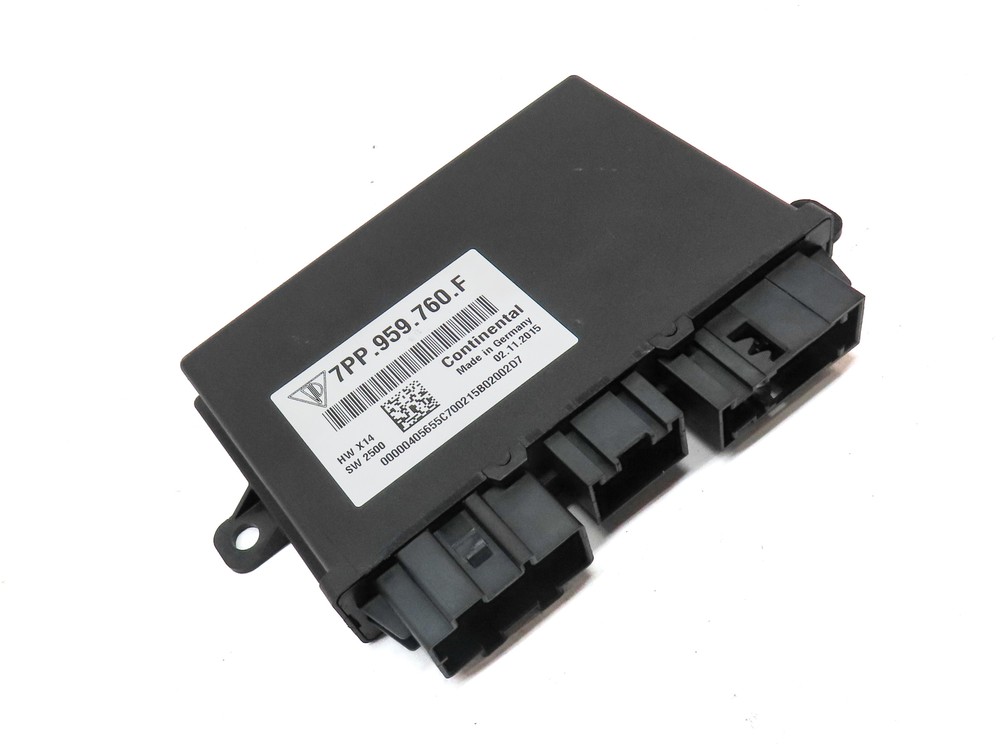 2016 PORSCHE MACAN (95B) FRONT LEFT DRIVER SEAT CONTROL MODULE