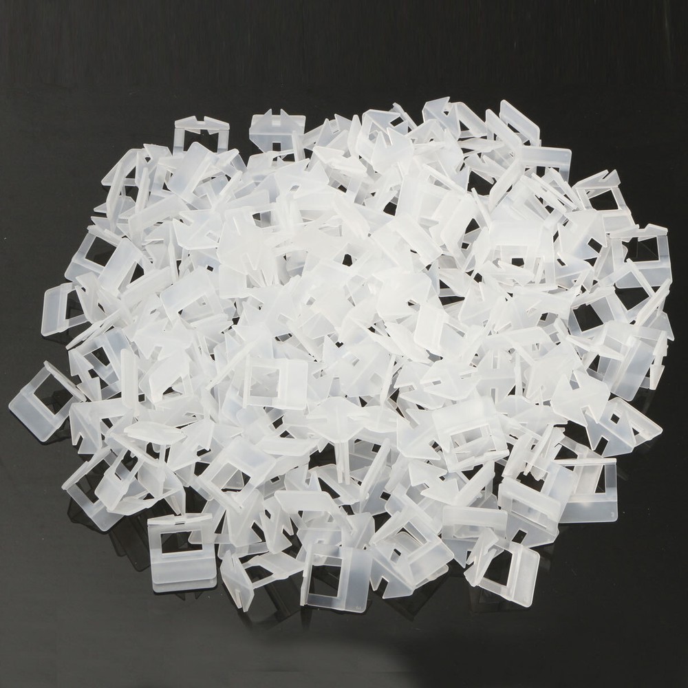 4000PCS 1.5mm Clip Tile Leveling System Kit Floor Wall Tile Spacer Tiling Tools