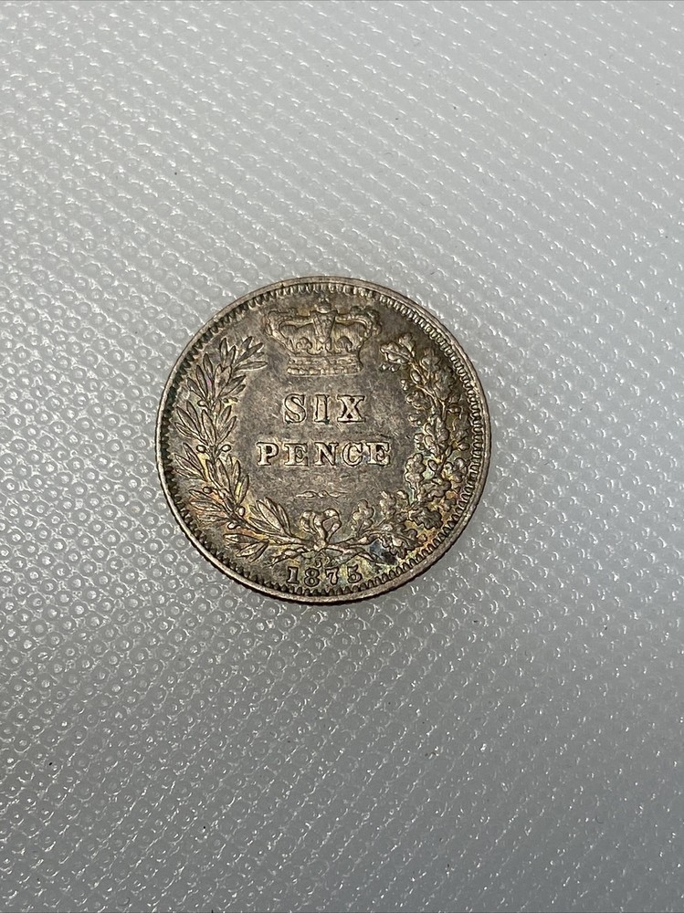 1875 great britain 6 pence