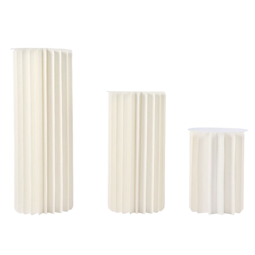 Foldable Cardboard Centerpiece Display,Wedding Centerpieces Cardboard Vases 3pc