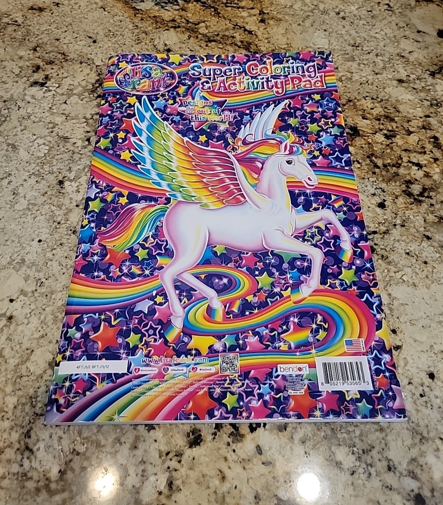 Lisa Frank Super Coloring & Activity Pad Large