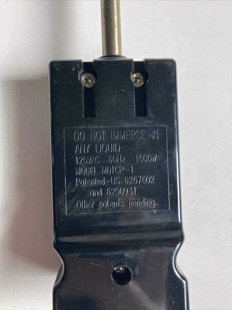 OEM Rival MDTCP-1 Temperature 1500 W Power Plug Probe Dial Controller Only
