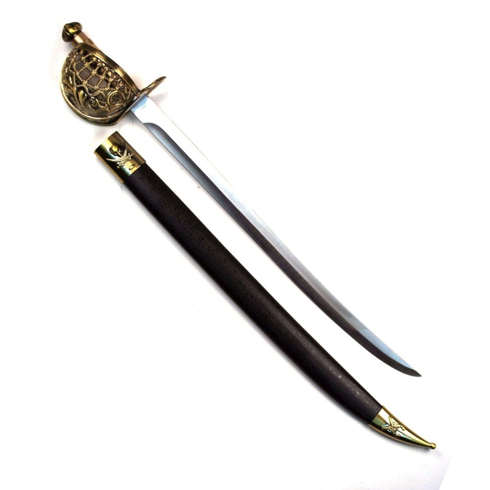 Pirate Sword Deep Blue Sea with Frog