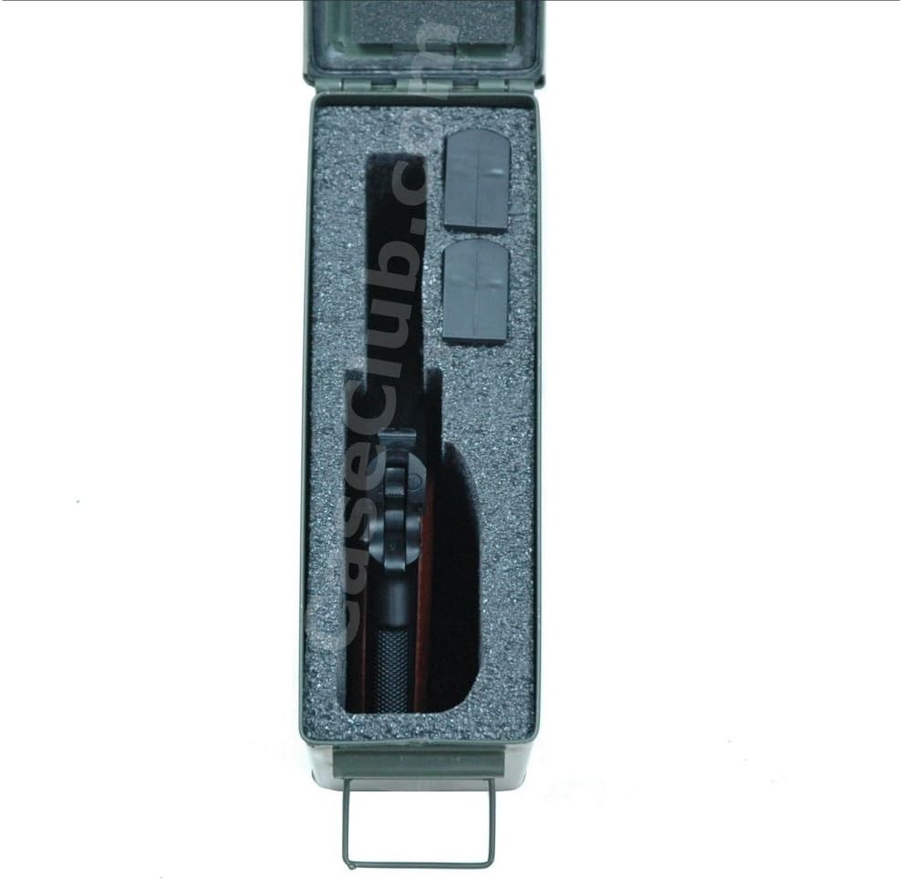 Pre-Cut Closed Cell Foam Insert for .30 Cal Ammo Can - Pistol Storage Solution