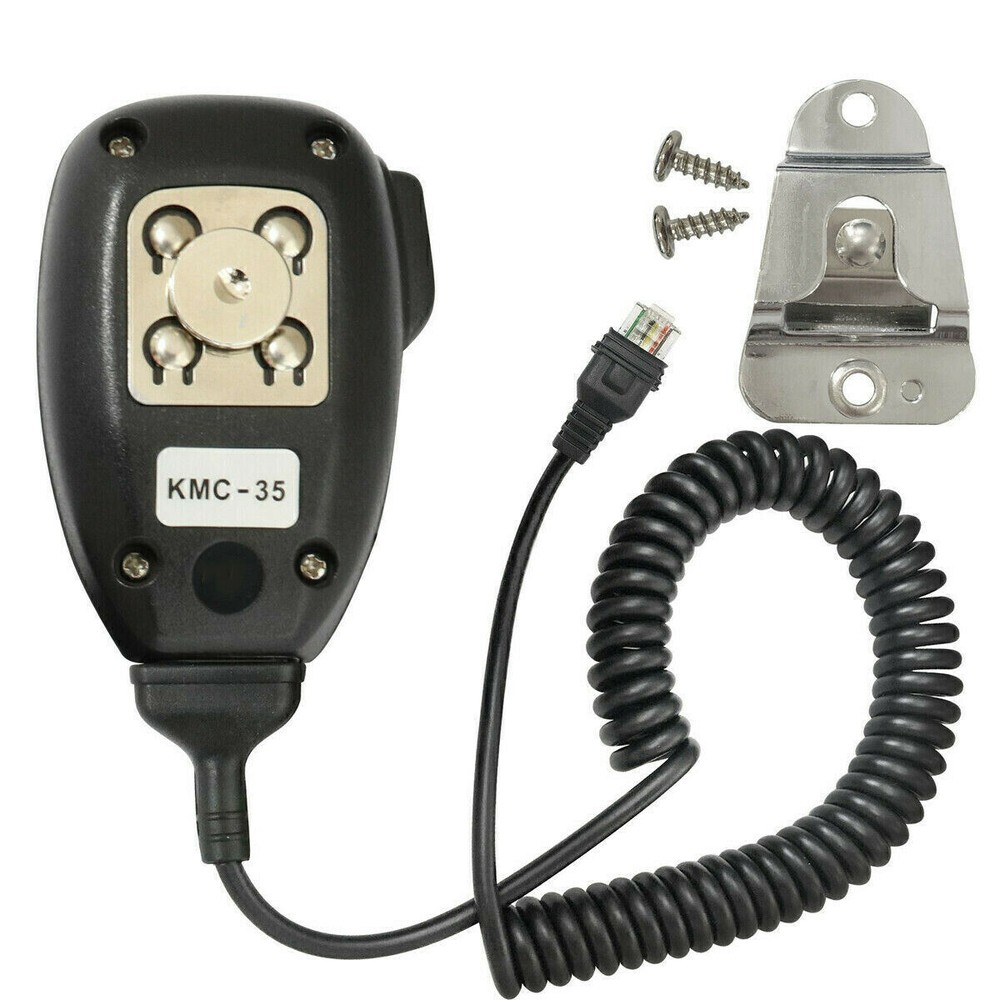 For KMC-35 Handheld Wired Microphone Two Way Mobile Radio with Bracket