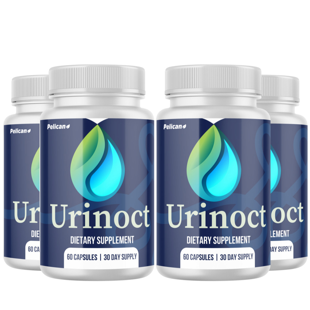 Urinoct - Prostate Support- 4 Bottles- 240 Capsules