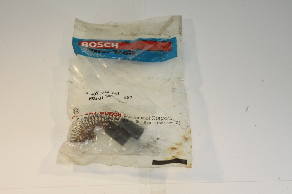 BOSCH CARBON REPLACEMENT BRUSH SET 652 3 607 014 501