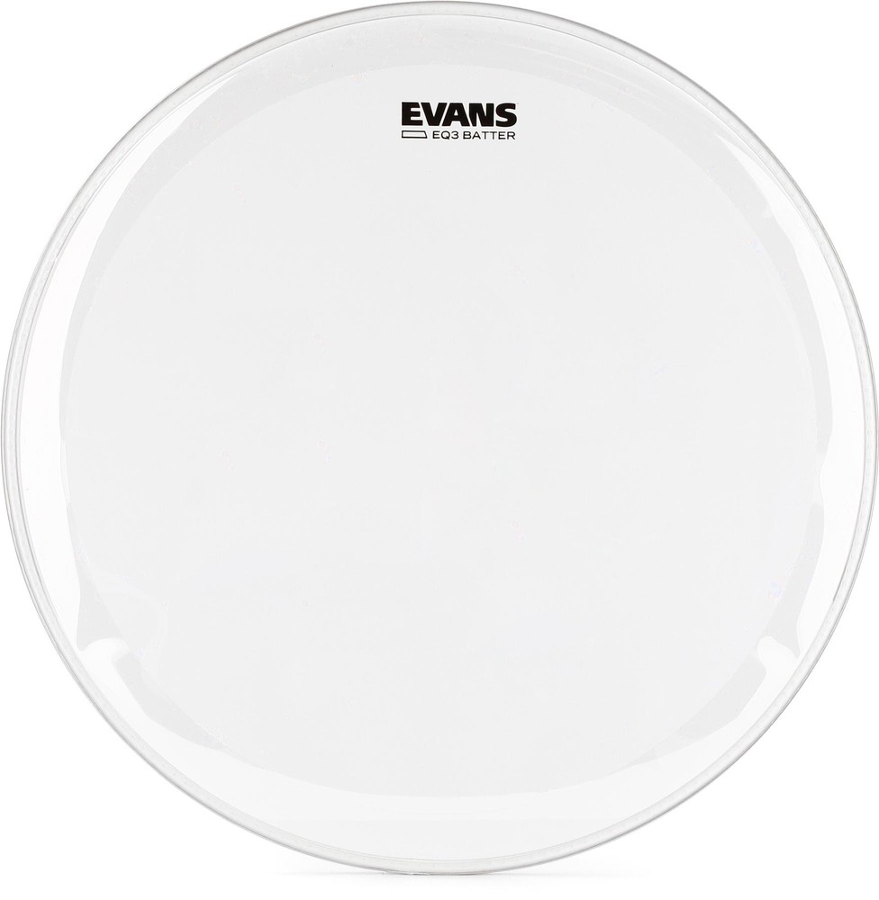 Evans EQ3 Clear Bass Batter Head - 22"