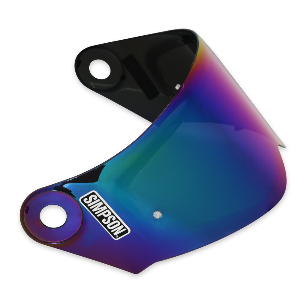 Simpson Motorcycle Helmet Replacement Shield Iridium Color  - Mod Bandit MBISE