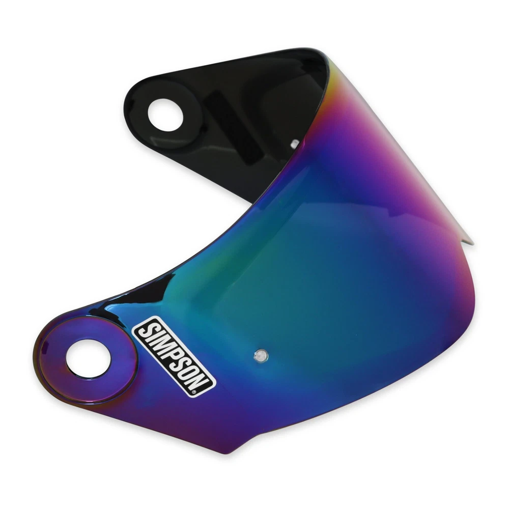 Simpson Motorcycle Helmet Replacement Shield Iridium Color - Mod Bandit MBISE